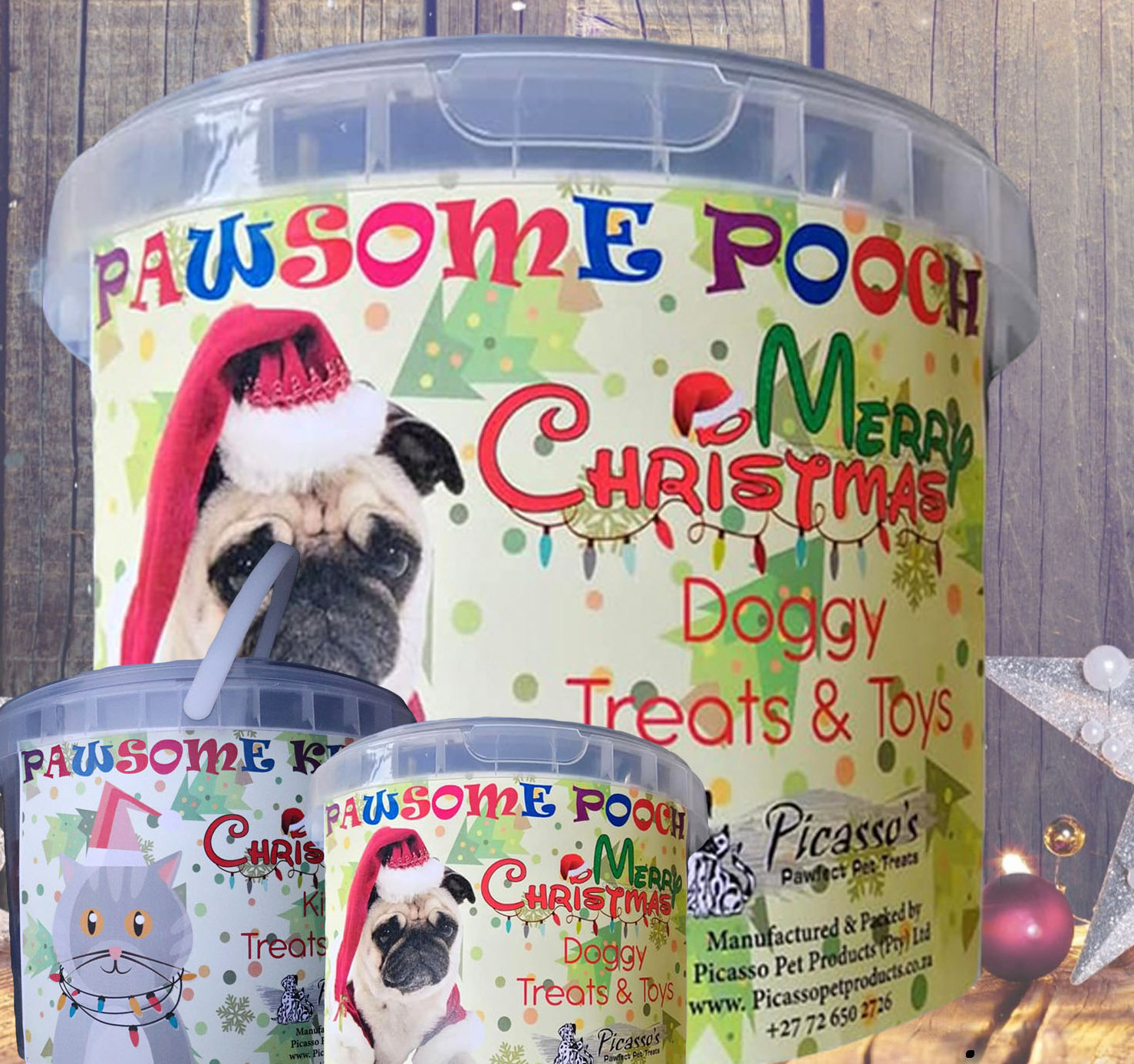 xmas-bucket-for-dogs-5ltr xmas-bucket-for-dogs-5ltr